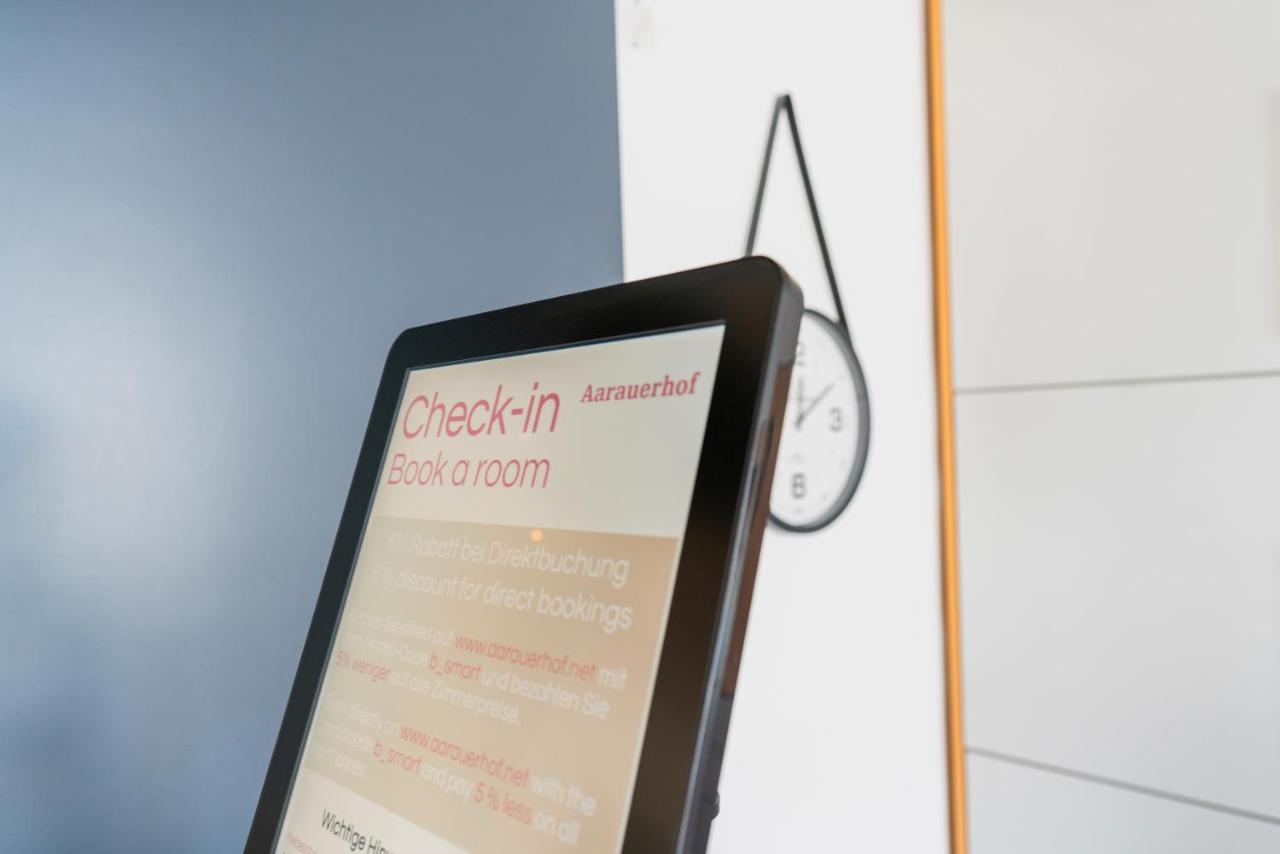 Aarauerhof - Self Check-In Otel Dış mekan fotoğraf